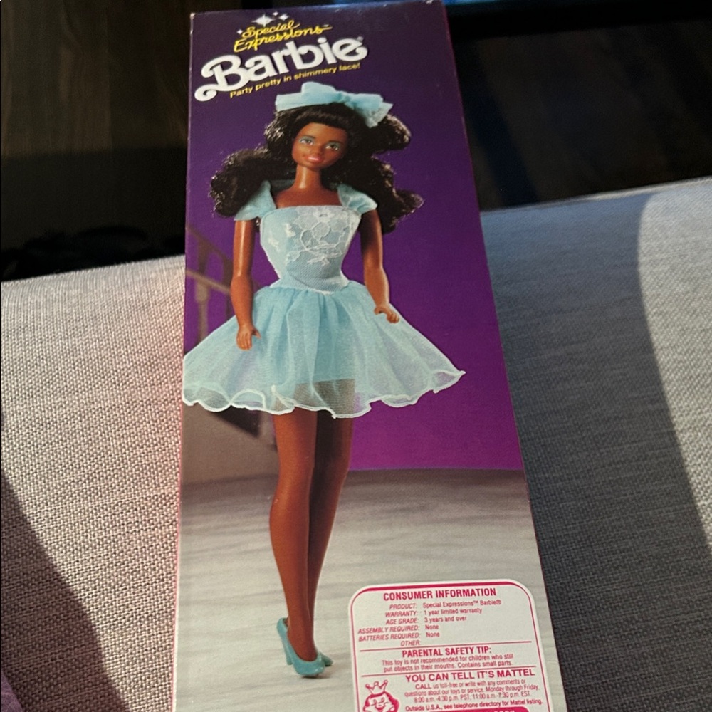 Barbie in Shimmery Lace Dress